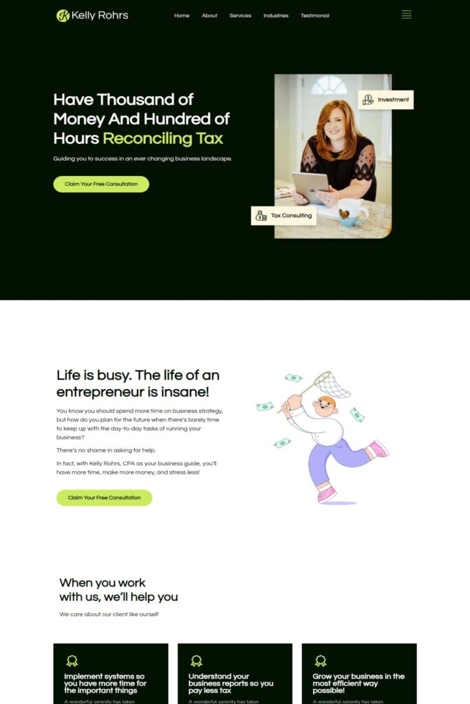 Kelly Website Design